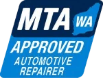 MTA Approved Automotive Repairer logo at Calmack Panel and Paint Mandurah