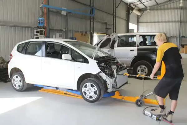 Structural Damage on a Car